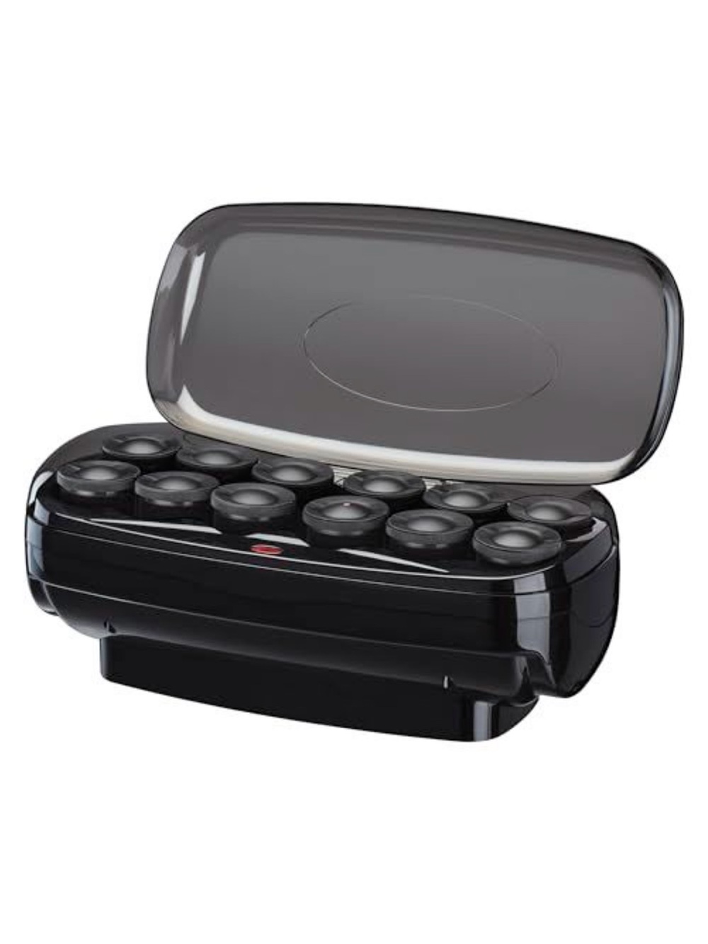 Hair Rollers Set with Hard Case - Black